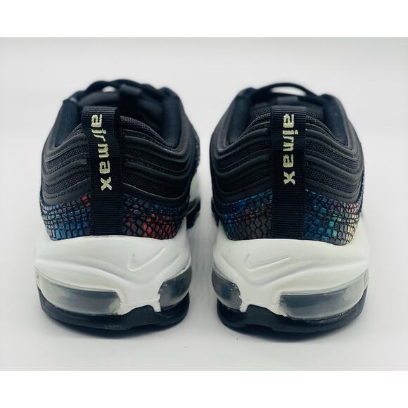 NEW Nike Air Max 97 SE Rainbow Snake Black Multicolor CW5595-002 Women’s Size 8 - Picture 3 of 6